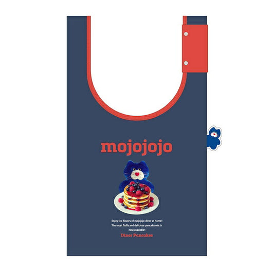 mojojojo Diner 刺繍エコバッグ ネイビー