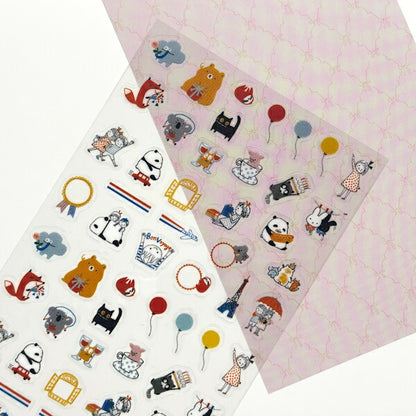 シール堂印刷 シートシール 6種類セット