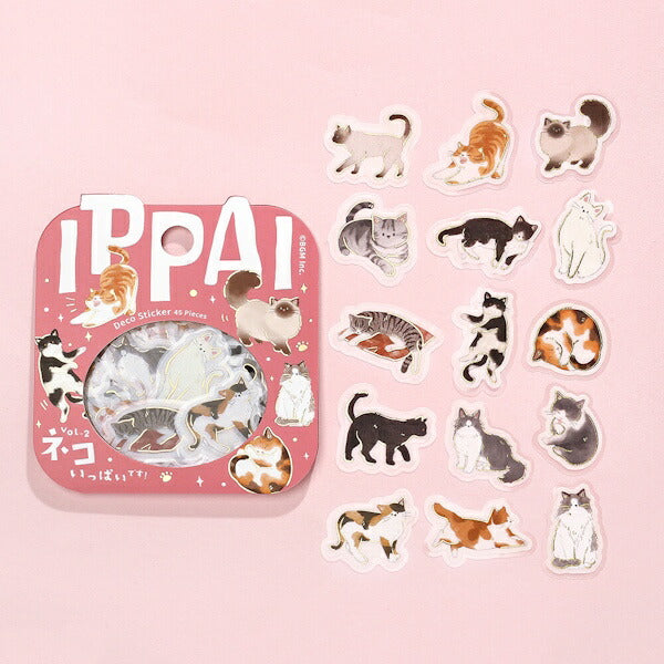 フレークシール 箔押し IPPAI Vol.5 6種類セット