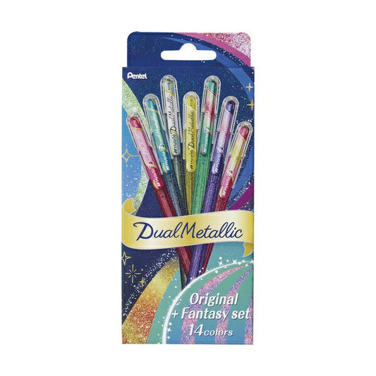 Dual Metallic 1.0mm オリジナル＋ファンタジー 14色 セット