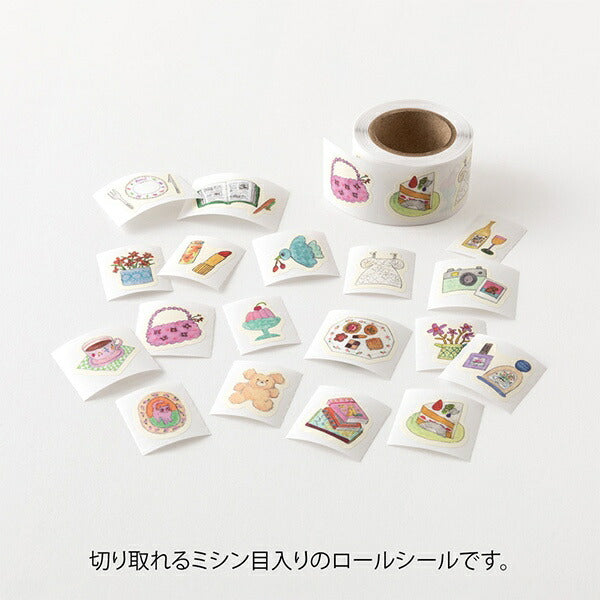 ゆるログ ロールシール モチーフ柄 – ぶんぐマート