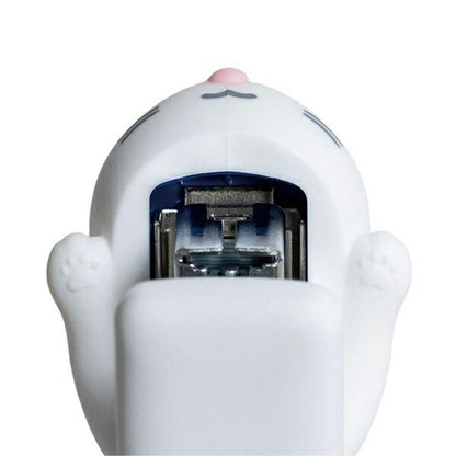 シリコンカバーホッチキス しりこん みけねこ ホッチキス針+シリコンカバー セット