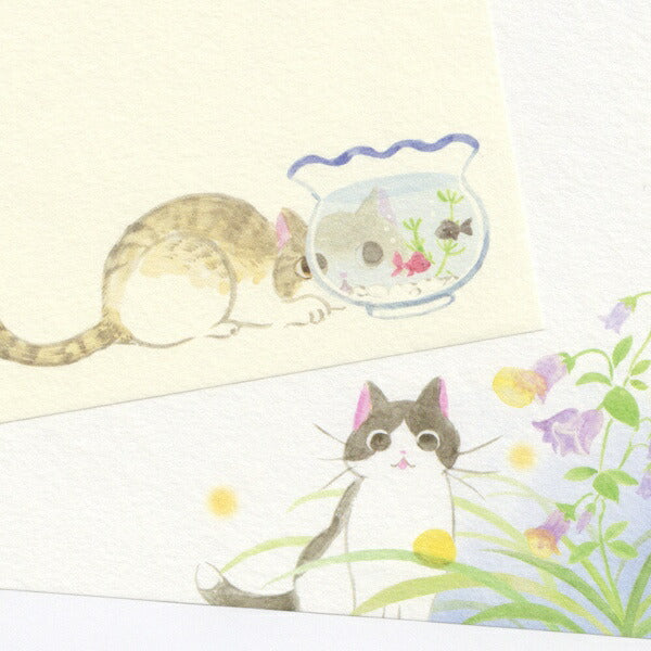 便箋 ねころび 夏の色