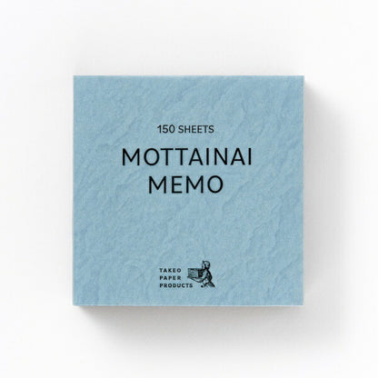 MOTTAINAI MEMO 岩はだ
