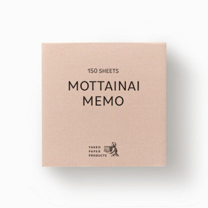 MOTTAINAI MEMO ジャンフェルト