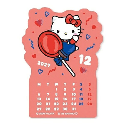 シールカレンダー PEKO×HELLO KITTY 2027