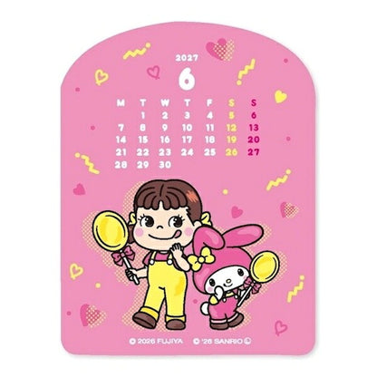 シールカレンダー PEKO×MY MELODY 2027