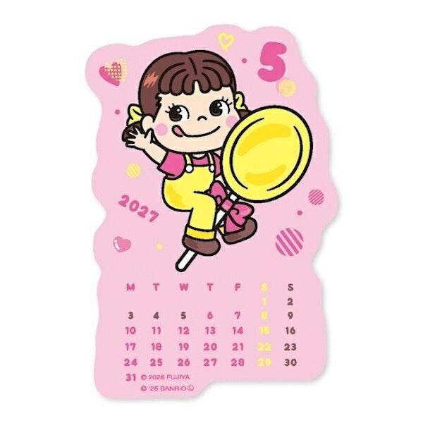 シールカレンダー PEKO×MY MELODY 2027