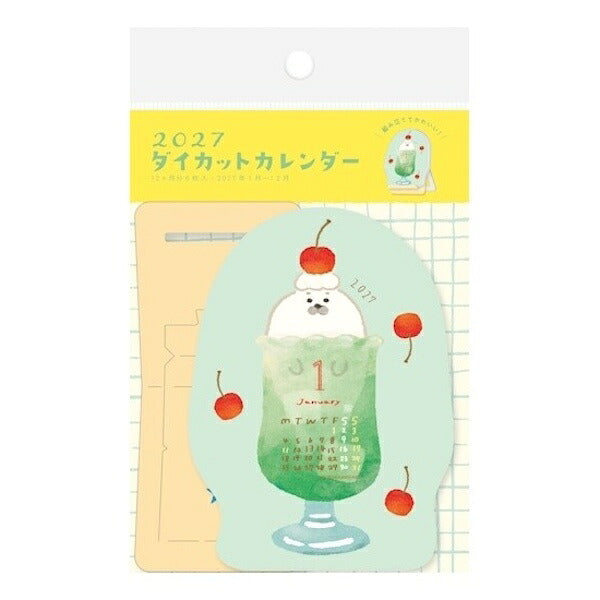 ダイカットカレンダー furukawa 2027