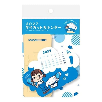 ダイカットカレンダー PEKO×CINNAMOROLL 2027