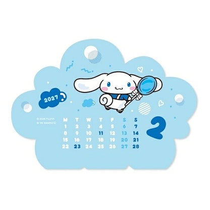 ダイカットカレンダー PEKO×CINNAMOROLL 2027