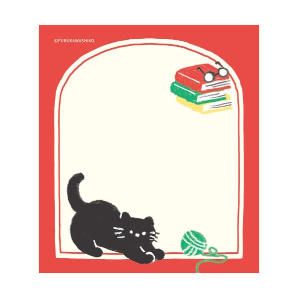 メモパッド 家とねこ
