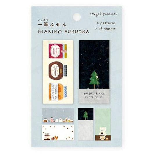 一筆ふせん SEARONAL JAR･HOSHIKUMA