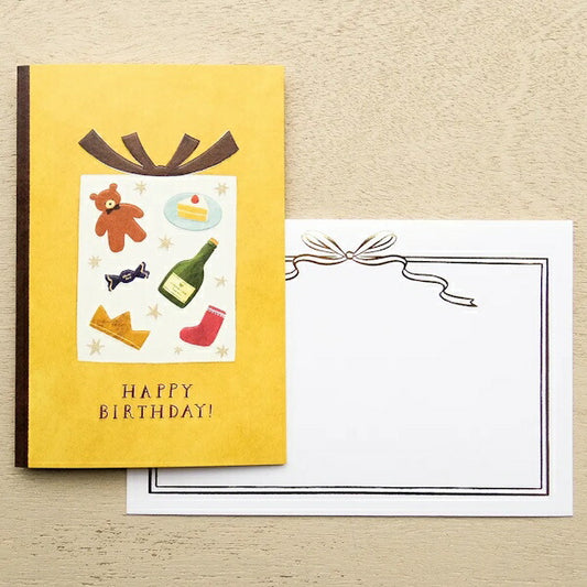 cozycaproducts バースデーカード 福岡麻利子 おくりもの