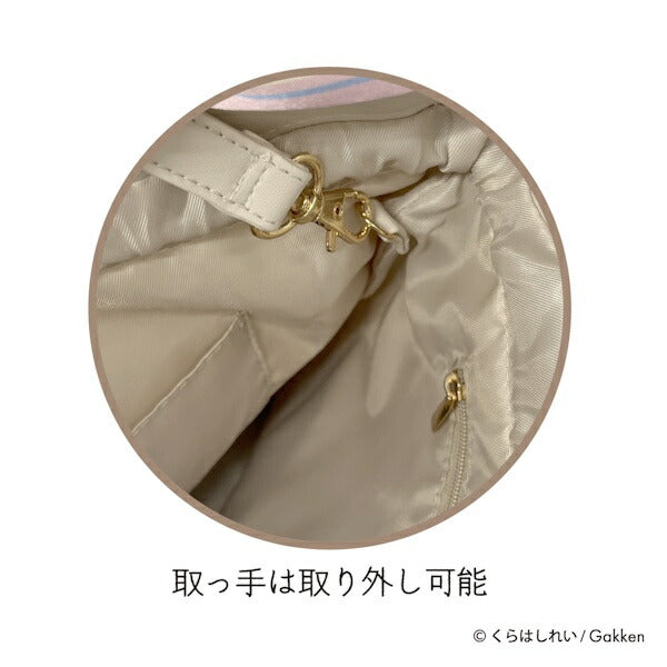 くらはしれい 巾着サコッシュスカーフ付き IVO