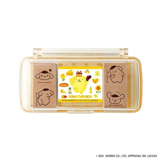 サンリオキャラクターズ ミニスタンプ ポムポムプリン