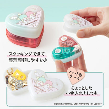 デコラッシュサンリオ限定セット ハートケース付 キキ＆ララ