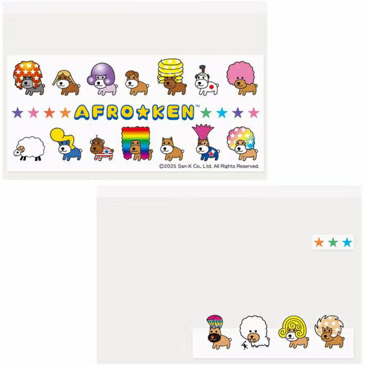 マイナカードクリアケース アフロ犬