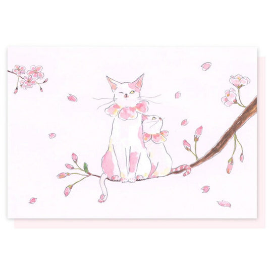 トコロコムギ グリーティングカード 春 桜