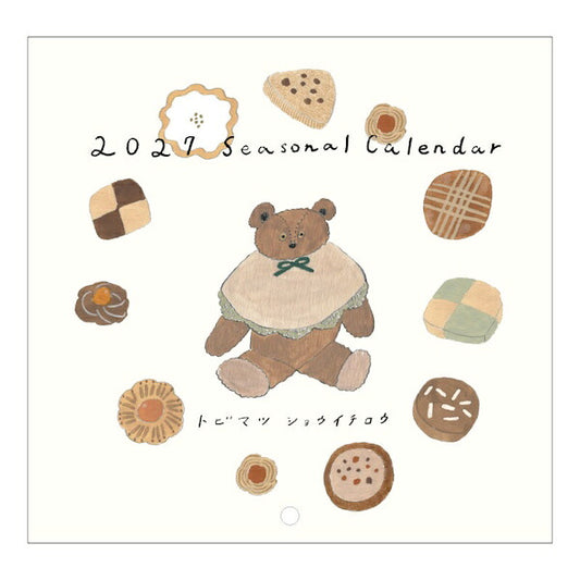トビマツショウイチロウ Seasonal Calendar 壁掛け カレンダー 2027