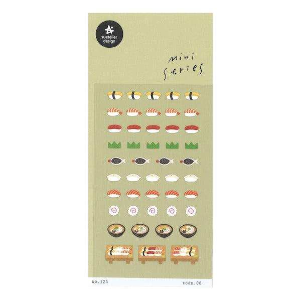 スワテリエ ミニステッカー food.06