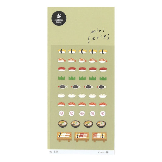 スワテリエ ミニステッカー food.06