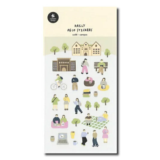 スワテリエ ミニステッカー Campus