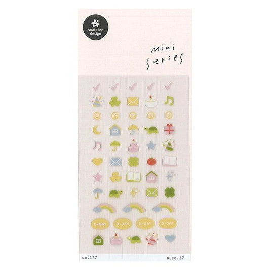 スワテリエ ミニステッカー deco.17 デイリーアイコン